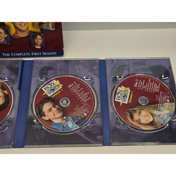 Boy Meets World The Complete First Season DVD, 2004, 3-Disc Set Season One! - Picture 4 of 5